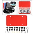 thumbnail image 4 of S SERENABLE Silicone Covers Rust Rubber w/ Drainage Holes Auto Red 2pcs, 4 of 9