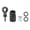 Black, variant on High Precisions Aluminum Hydraulic Brake Fitting Set for Disc Systems 5mm OD