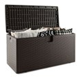 thumbnail image 4 of 100 Gallon Deck Box Storage Container, Outdoor Lockable Patio Storage Chest, 4 of 9