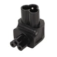 thumbnail image 5 of 4PCS IEC320 C6 to IEC320 C5 Power Adapter Plug and Play C6 to C5 Right Angled 90 Degree Power Adapter for UPS PDU Server, 5 of 5