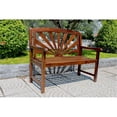 thumbnail image 2 of Highland Sapporo Outdoor Garden Bench, 2 of 2