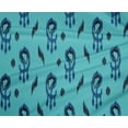 thumbnail image 4 of oneOone Polyester Lycra Fabric Paisley Ikat Print Sewing Fabric BTY 56 Inch Wide, 4 of 4