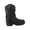 #0276-Black, variant on Cowboy Boots Match With Ceramic Boots Decor For Home And Office Desk, Beautiful Small Western Decor Mini For Bathroom Use, Cute Cowgirl Boot Ornament For Bedroom And Vanity Shelf