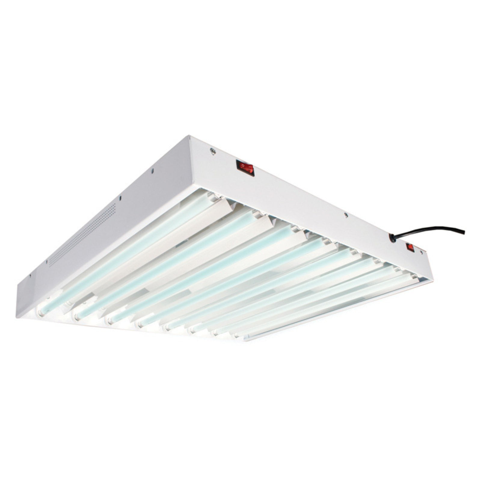 Hydroplanet T5 4ft 8lamp Fluorescent Ho Bulbs Included for Indoor Horticultur... 