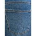 thumbnail image 2 of A3 Denim Women's Plus Size Stretch Denim Overalls with Cuffs, 2 of 4