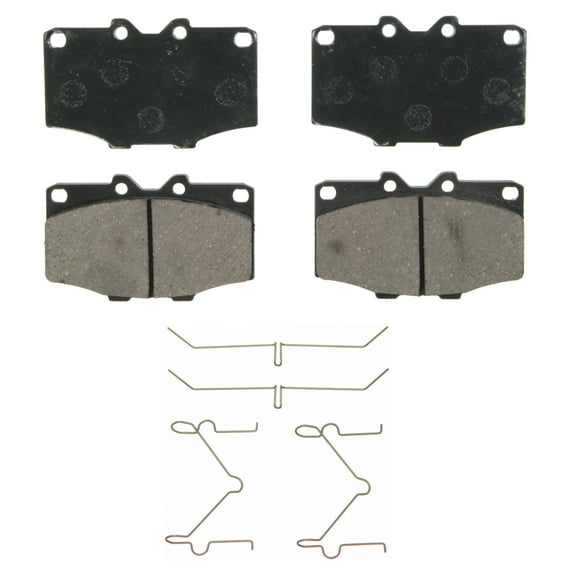 Wagner QuickStop ZD137 Ceramic Disc Brake Pad Set Fits select: 1983-1988 TOYOTA PICKUP, 1981-1982 TOYOTA PICKUP / CAB CHASSIS