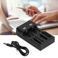 thumbnail image 4 of Battery , Slot Design High Speed Charging Battery Charging Base Universal with Indicator Light for 18500 26650 Lithium Battery, 4 of 8