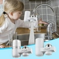 thumbnail image 1 of Iumwxz Kitchen Gadgets Tap Water Purifier Household Kitchen Tap Water Filter Non Direct Drinking Water Purifier Water Filter Kitchen Utensil Set B Plastic Up to 50% Off, 1 of 6