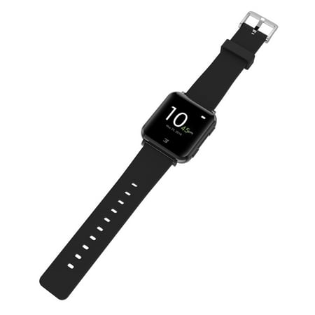 3Plus - Vibe Plus Smartwatch 36mm - Aluminum - Black