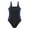 Z3Black, variant on lnmuld Girls One Piece Swimsuits Detachable Cups Adjustable Shoulder Straps Summer Beach Pool Size:15-16 Years
