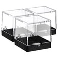 thumbnail image 1 of SHISUYAN 3pcs Mineral Specimen Display Boxes Clear Specimen Sample Display Storage Boxes, 1 of 7