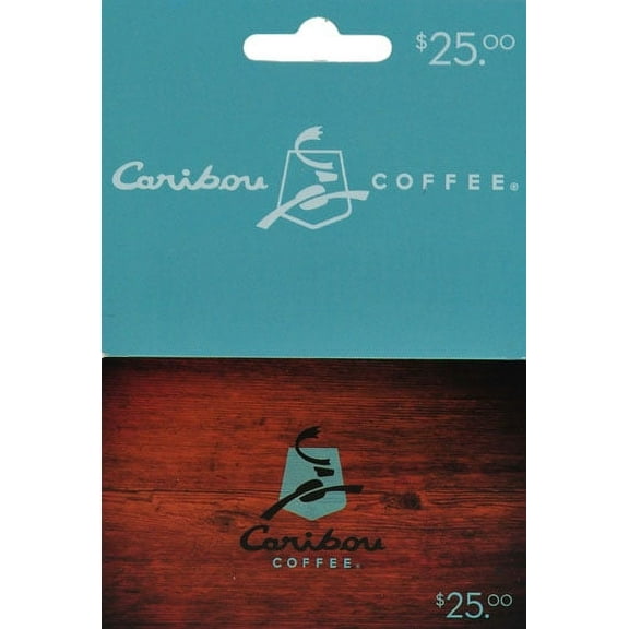 Caribou Coffee $25 Gift Card