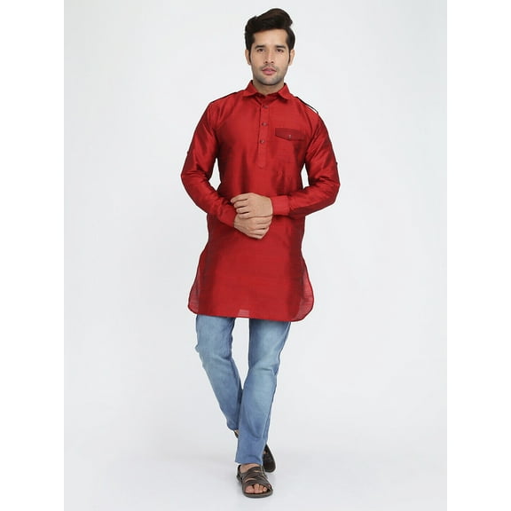 Mens handmade Desginer blend of Indian silk Ethnic Bollywood...