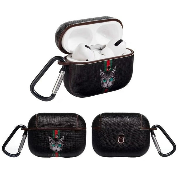 GUCCI Airpods 1/2 Funda De Cuero De Auriculares A Prueba De Golpes Carga Pro