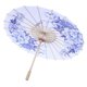 thumbnail image 3 of Paraguas de papel Aceite para Mujer Ecomeon Hecho a Mano prueba lluvia Patrón Flor prueba Viento Azul, 3 of 6