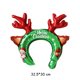 thumbnail image 3 of 5/10 piezas de globos para fiesta de Navidad, palo de Santa Claus, diadema, banda para el cabello, globo de aluminio, decoraciones navideñas de Feliz Año Nuevo, 3 of 5