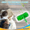 thumbnail image 4 of Keepow Reusable Dry Sweeping Cloths Compatible with SwifferSweeper (2 Pack), 4 of 8