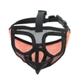 thumbnail image 2 of Bozal ajustable para perro de hocico corto Sunnimix malla transpirable Lengua Naranja L, 2 of 8