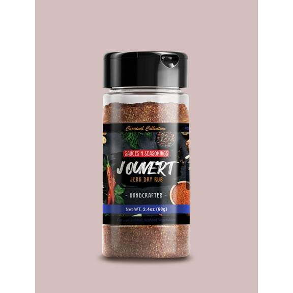 Jouvert ~ Jerk Dry Rub, No Sodium, No Cholesterol, No Saturated Fats, 9 oz