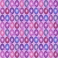 thumbnail image 1 of Ahgly Company Machine Washable Indoor Square Transitional Violet Purple Area Rugs, 4' Square, 1 of 7