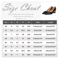 thumbnail image 3 of Willtoo Women's Pointed Toe Kitten Low Block Heel Pumps Shoes with Rhinestones Glitter Patent Leather Closed Slip On Bridal Dress Wedding Shoe Black US-7（EU-38）, 3 of 4