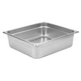 thumbnail image 1 of Choice 2/3 Size 4" Deep Anti-Jam Stainless Steel Steam Table / Hotel Pan - 24 Gauge, 1 of 1