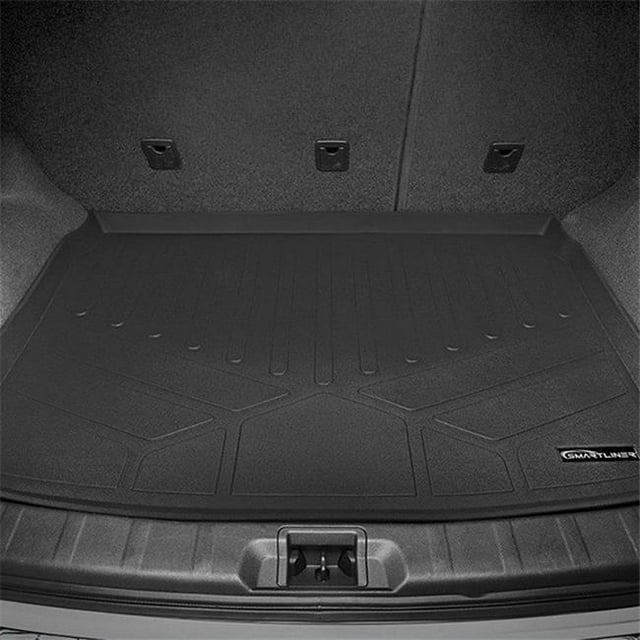 Smartliner SD0549 Custom Fit All Weather Black Trunk Mat Cargo Liner for 2021 Genesis GV80