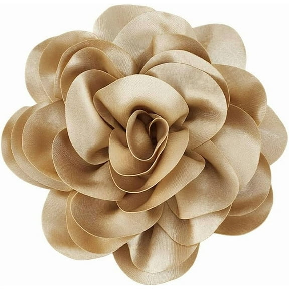 7 inch Flower Brooch Large Rose Brooch Elegant Big Flower Broochs Lapel Pin for Women Suit Dress Wedding Party Ceremony Dance Clothes Jewelry Gifts