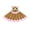 Brown, variant on RUINIXCW Kids Hooded Cloak Cape Button Front Owl Poncho with Tassel Hem