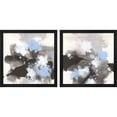 thumbnail image 1 of Great Art Now Puff of Blue by Chris Paschke, 2 Piece Framed Art Set Each 13.25"W x 13.25H, 1 of 3