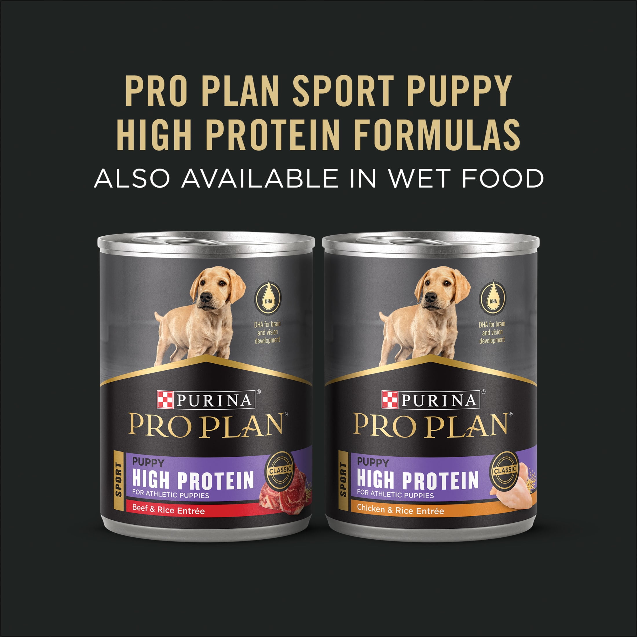 Purina Pro Plan High Protein Puppy Dry Dog Food Sport Development 30/20, Chicken & Rice, 24 lb Bag