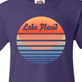 thumbnail image 4 of Inktastic Lake Placid Retro Sunset Youth T-Shirt, 4 of 5