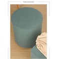 thumbnail image 4 of AMLESO 1pc Slipcover Stretch Ottoman Furniture Protector Couch Sofa Cover for Home Brown, 4 of 8