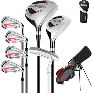 Wilson Men's Deep Red Tour Complete Golf Set Right Handed W/ Bag