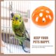 thumbnail image 2 of 12 Uds bolas para pájaros de juguete, jaula para loros, bolas con campana, bolas de colores para loros y pájaros, campanas para gatos, juguetes para pájaros, 2 of 4