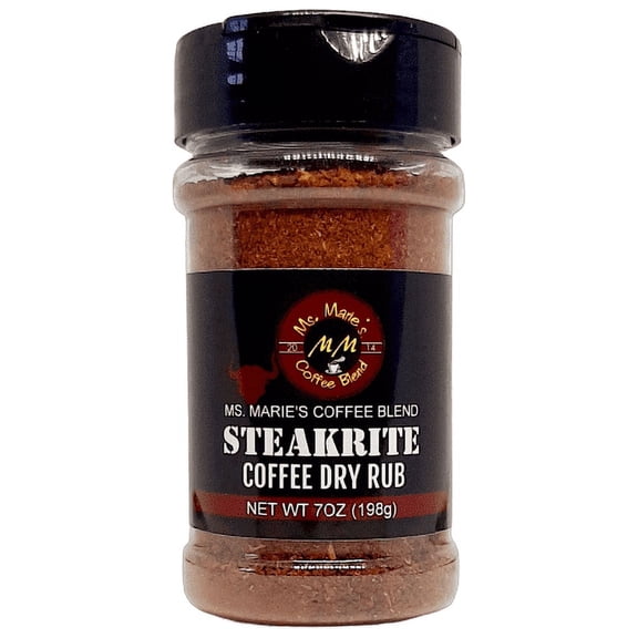 Ms. Marie's Coffee Blend Steakrite Coffee Dry Rub Rich and Smokey 7oz