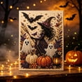 thumbnail image 4 of Halloween Pearl Art Kits for Adults, 3D Pearl Mosaic Craft Set,Diamond Painting Craft Kit with Crystal Pearl Beads,Fall Home Wall Decor,Halloween Decor,Witch Ghost, 4 of 4