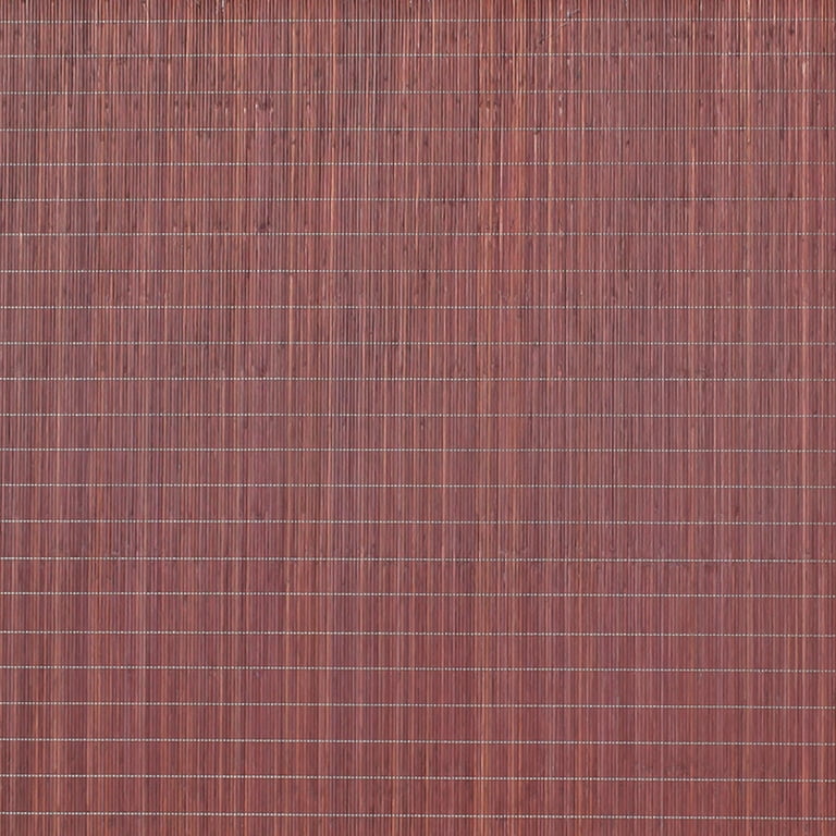 Backyard X-Scapes 4' H x 50' L Chocolate Tatami Bamboo Wall