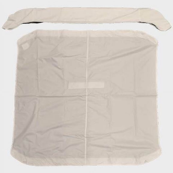 Shademate Boat Bimini Cover OV80234OW | 72 x 74 Inch White Polyester