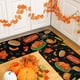 thumbnail image 5 of Juego de Dos Tapetes Decorativos de Otoño con Calabaza y Hoja de Arce para Baño o Cocina | 40X60Cm/15.7X23.6In, 40X120Cm/15.7X47In | Poliéster | Multicolor | Paquete de 2, 5 of 6