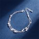 thumbnail image 4 of Sonducket de cuentas para mujer, brazalete de doble capa, joyería artística de aniversario de baile para Club, regalo personalizado para hija y Ropa, zapatos y accesorios Miscelánea Sonducket AP011072-00, 4 of 6