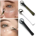 thumbnail image 2 of Masajeador de ojos con bola de acero y piedra de jade natural, herramientas de belleza, crema para ojos, cuchara dividida, rodillo de masaje, palo de maquillaje de silicona, 2 of 5