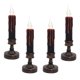 thumbnail image 1 of Lámpara Bougie Led 5,5*20,5 cm 2 pares De Bougies sin llama para Halloween Bougies alimentos por batería, 1 of 5