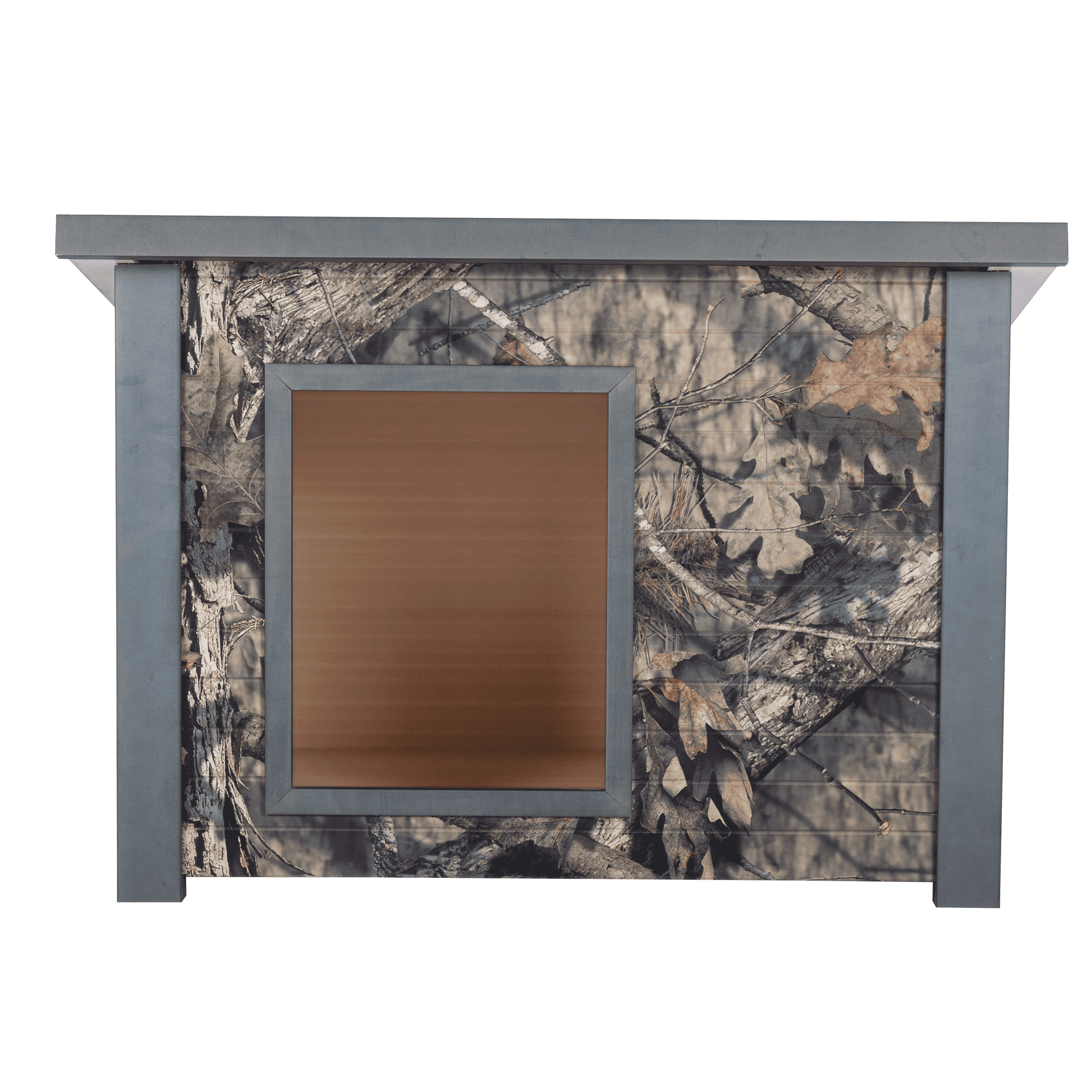 ECOFLEX Rustic Style Dog House - Medium Mossy Oak®