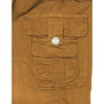 thumbnail image 5 of RAW X  Boy's Belted Twill Cargo Shorts, British Khaki, 18, 5 of 6