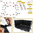 thumbnail image 3 of Dog Toilet Fence Adjustable Indoor And Outdoor Pet Toilet Guardrail Dog Fence, 3 of 9