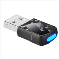 thumbnail image 5 of 2X Adaptador AX900 USB WiFi 6 Bluetooth 5.4 2 en 1 Dongle Receptor Inalámbrico de Red de Banda Dual de 2,4 G y 5 GHz CONTROLADOR GRATUITO para W10/11, 5 of 5