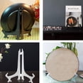 thumbnail image 1 of serony 6pcs Plastic Easels Plate Holders Display Dish Rack Picture Frame Photo Book Pedestal Stand, 1 of 9