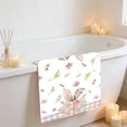 thumbnail image 4 of EGNMCR Easter Decorations Easter-themed Decorative Kitchen Towels Fresh And Stylish Hand Towels For Spring And Summer Microfiber Tea Towels Suitable For Easter Decoration Polyester hand towels, 4 of 6