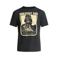 thumbnail image 4 of Darth Vader Father's Day, Men's & Big Men's Graphic Tee, Sizes XS-5XL, 4 of 5
